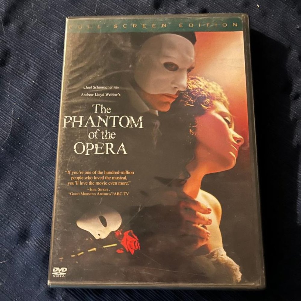 The Phantom of the Opera DVD